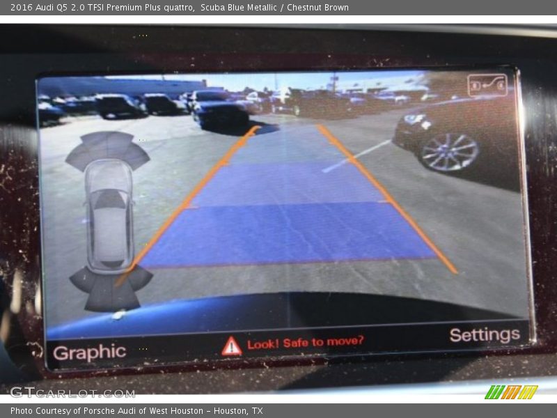 Scuba Blue Metallic / Chestnut Brown 2016 Audi Q5 2.0 TFSI Premium Plus quattro