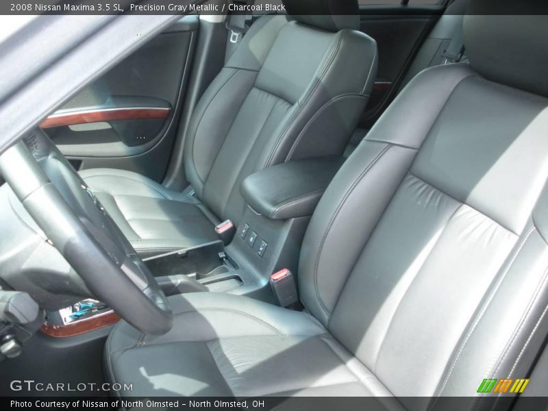 Precision Gray Metallic / Charcoal Black 2008 Nissan Maxima 3.5 SL