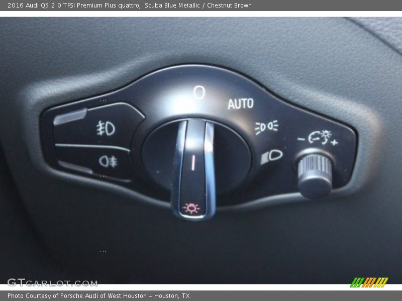 Scuba Blue Metallic / Chestnut Brown 2016 Audi Q5 2.0 TFSI Premium Plus quattro