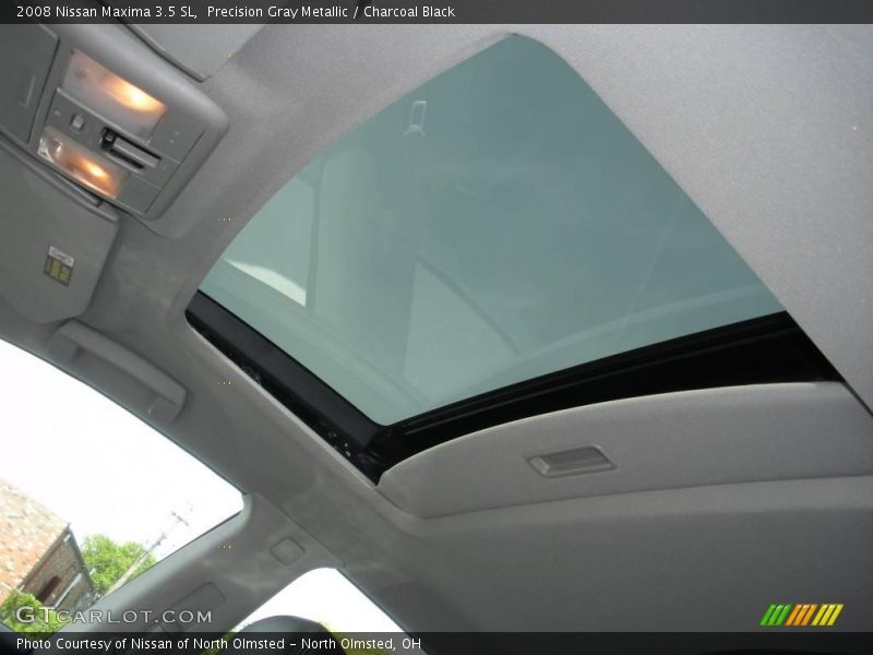 Precision Gray Metallic / Charcoal Black 2008 Nissan Maxima 3.5 SL