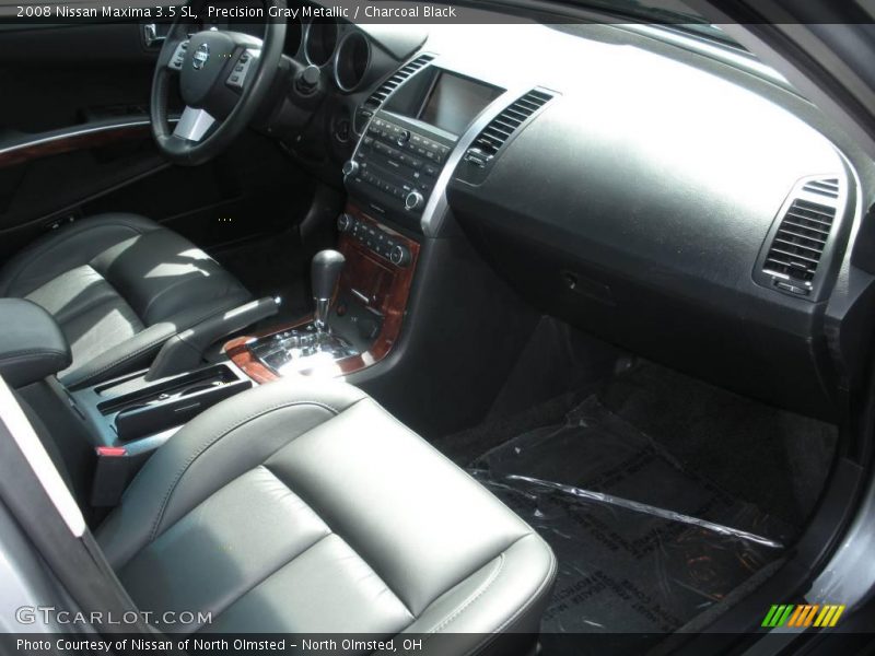 Precision Gray Metallic / Charcoal Black 2008 Nissan Maxima 3.5 SL