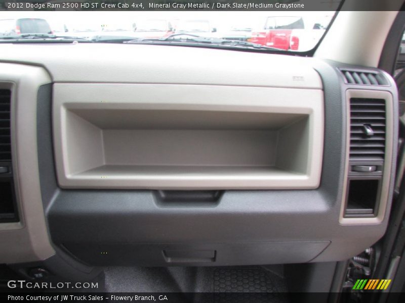 Mineral Gray Metallic / Dark Slate/Medium Graystone 2012 Dodge Ram 2500 HD ST Crew Cab 4x4