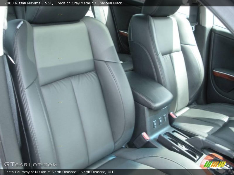 Precision Gray Metallic / Charcoal Black 2008 Nissan Maxima 3.5 SL