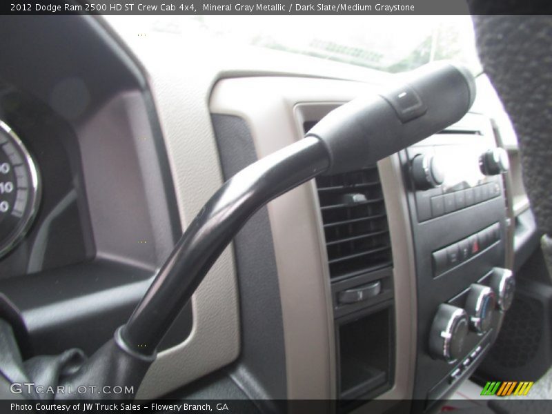 Mineral Gray Metallic / Dark Slate/Medium Graystone 2012 Dodge Ram 2500 HD ST Crew Cab 4x4