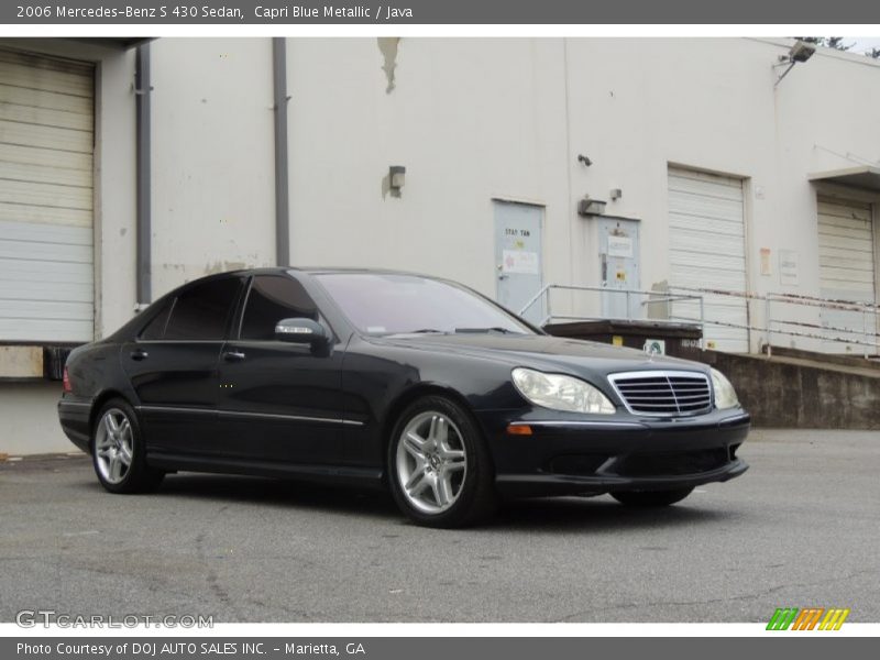 Front 3/4 View of 2006 S 430 Sedan