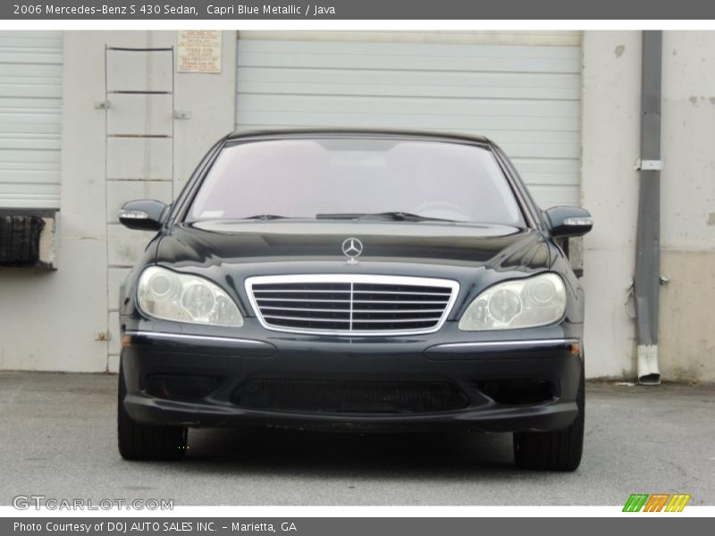 Capri Blue Metallic / Java 2006 Mercedes-Benz S 430 Sedan