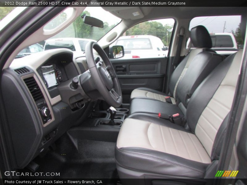 Mineral Gray Metallic / Dark Slate/Medium Graystone 2012 Dodge Ram 2500 HD ST Crew Cab 4x4