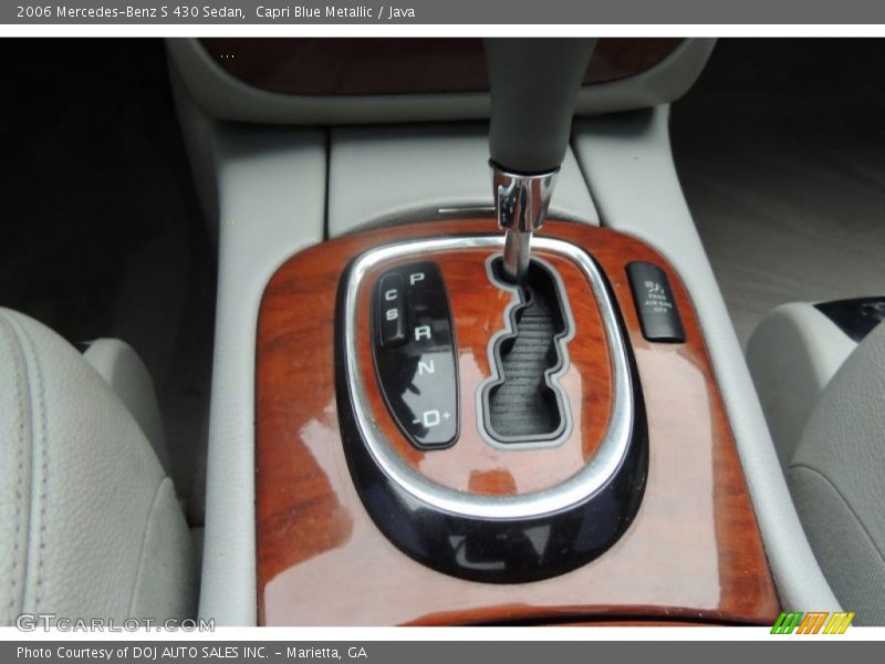  2006 S 430 Sedan 7 Speed Automatic Shifter
