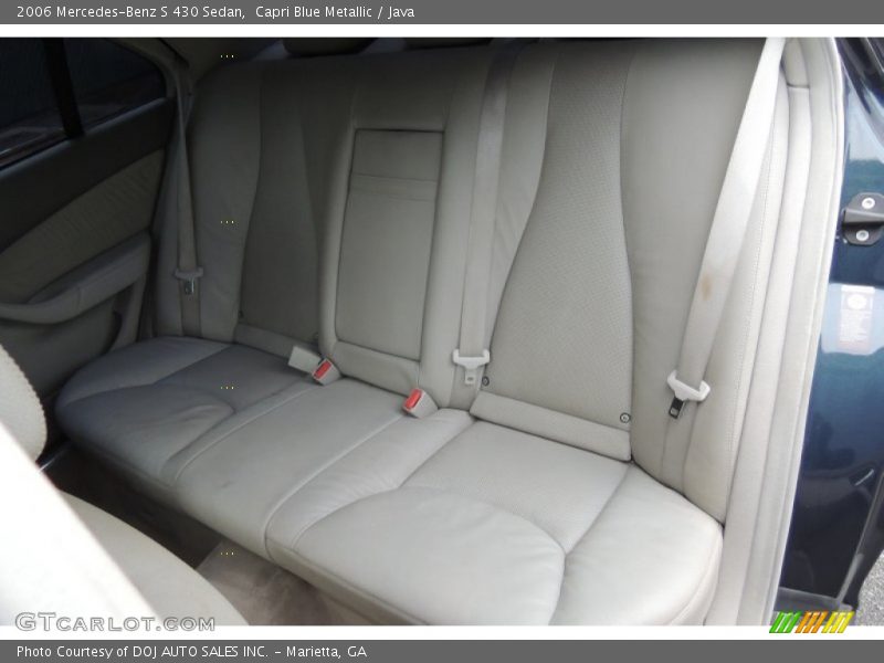 Capri Blue Metallic / Java 2006 Mercedes-Benz S 430 Sedan