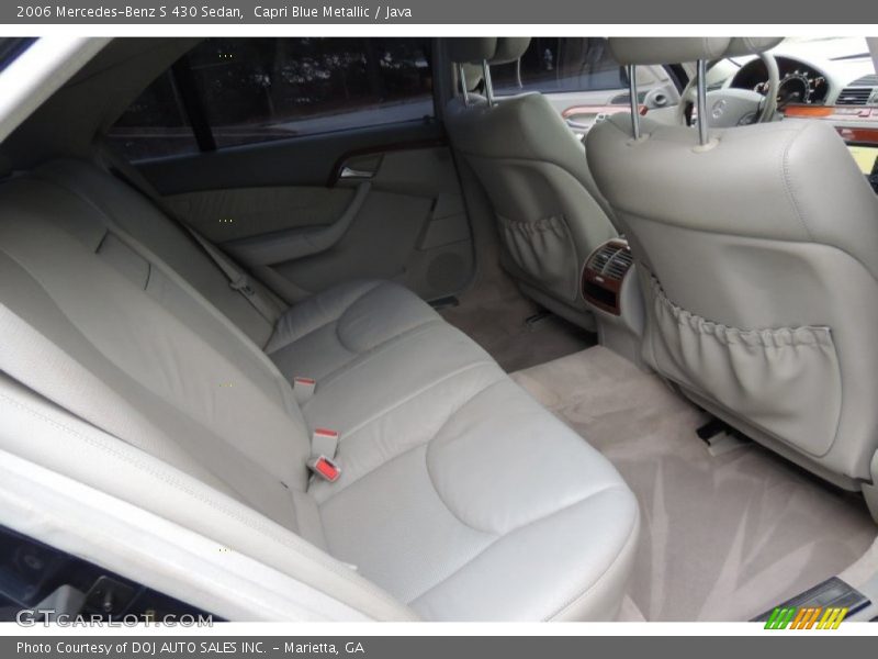Capri Blue Metallic / Java 2006 Mercedes-Benz S 430 Sedan