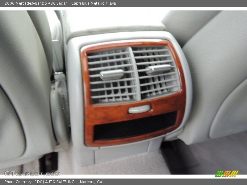 Capri Blue Metallic / Java 2006 Mercedes-Benz S 430 Sedan
