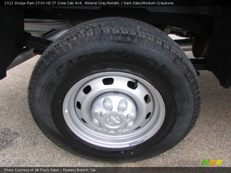 Mineral Gray Metallic / Dark Slate/Medium Graystone 2012 Dodge Ram 2500 HD ST Crew Cab 4x4