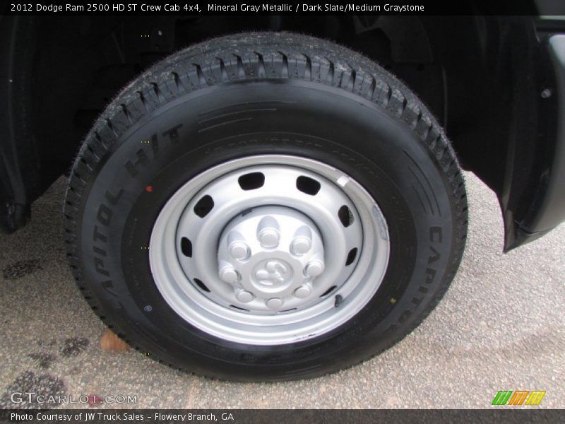 Mineral Gray Metallic / Dark Slate/Medium Graystone 2012 Dodge Ram 2500 HD ST Crew Cab 4x4