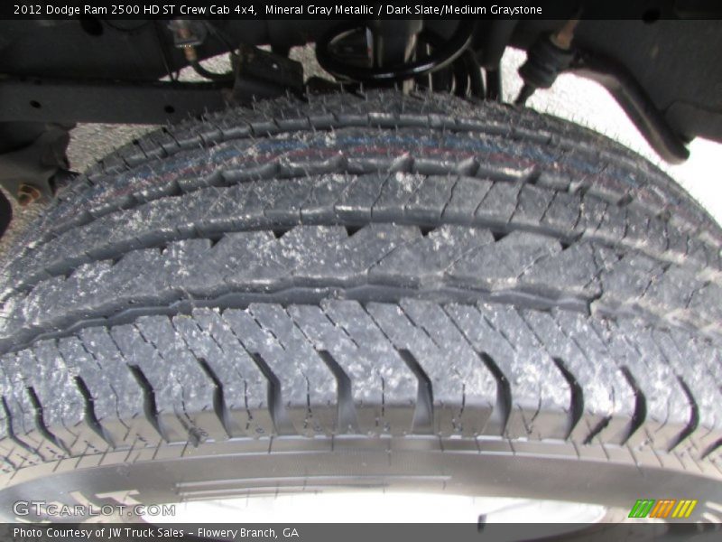 Mineral Gray Metallic / Dark Slate/Medium Graystone 2012 Dodge Ram 2500 HD ST Crew Cab 4x4