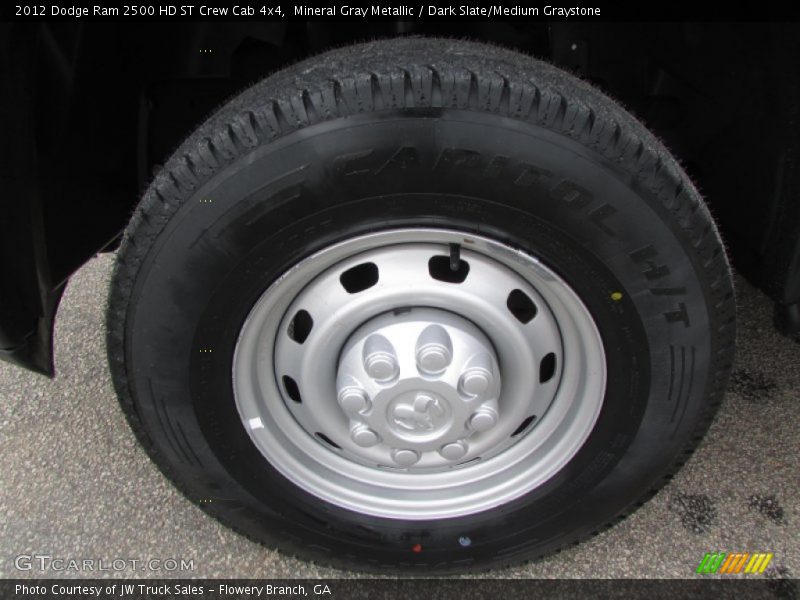 Mineral Gray Metallic / Dark Slate/Medium Graystone 2012 Dodge Ram 2500 HD ST Crew Cab 4x4