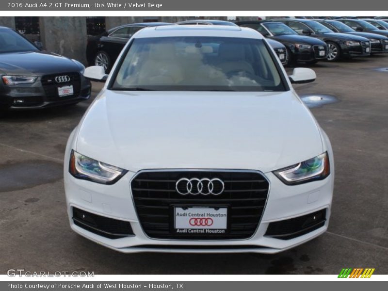 Ibis White / Velvet Beige 2016 Audi A4 2.0T Premium