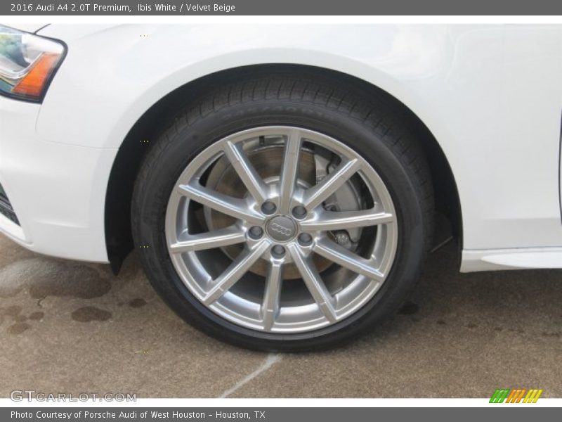 Ibis White / Velvet Beige 2016 Audi A4 2.0T Premium