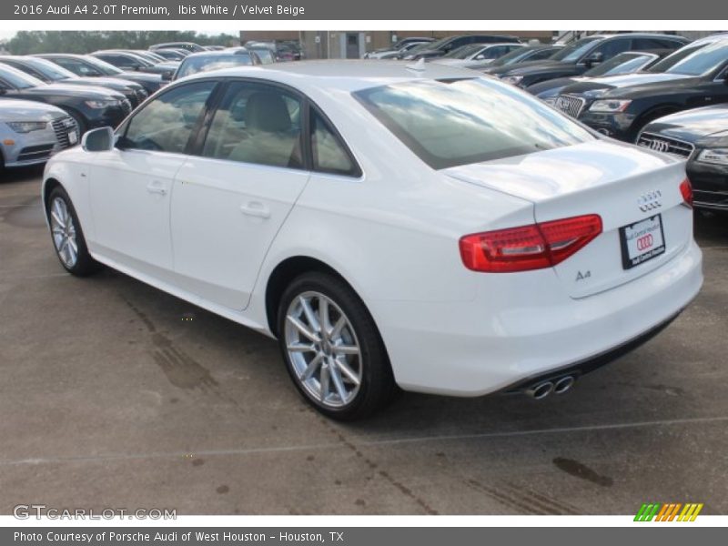 Ibis White / Velvet Beige 2016 Audi A4 2.0T Premium