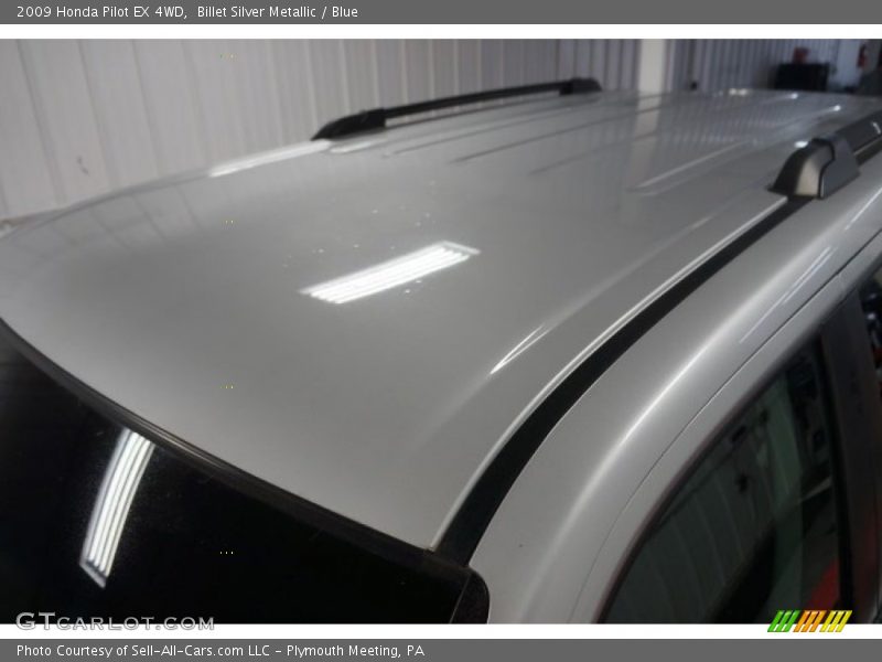Billet Silver Metallic / Blue 2009 Honda Pilot EX 4WD