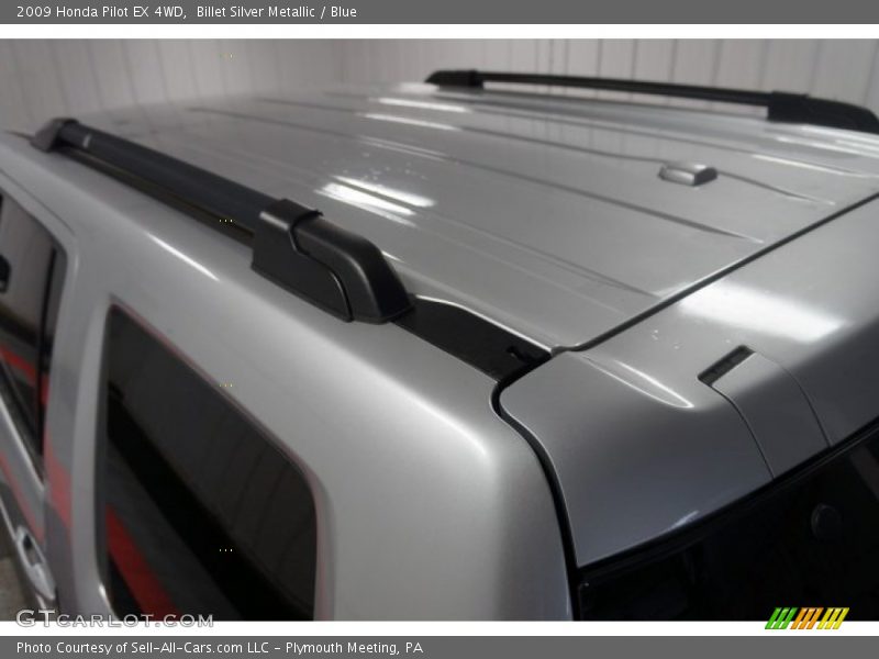 Billet Silver Metallic / Blue 2009 Honda Pilot EX 4WD
