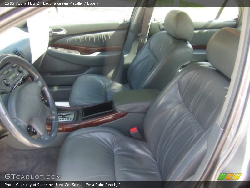 Laguna Green Metallic / Ebony 1999 Acura TL 3.2