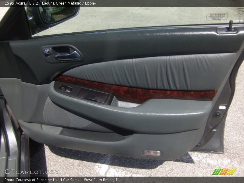 Laguna Green Metallic / Ebony 1999 Acura TL 3.2