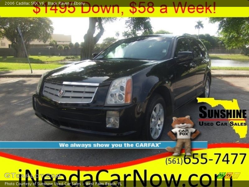 Black Raven / Ebony 2006 Cadillac SRX V6