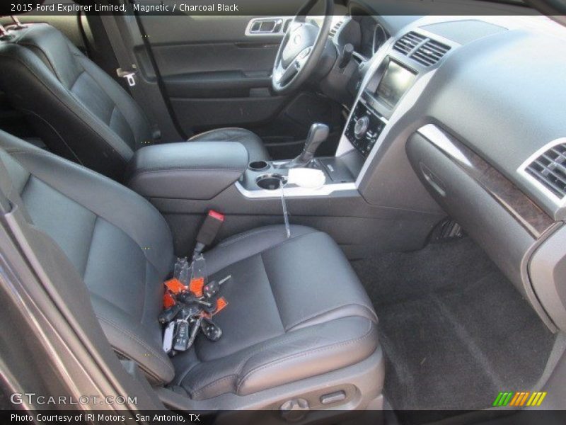 Magnetic / Charcoal Black 2015 Ford Explorer Limited