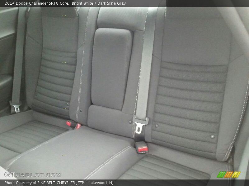 Bright White / Dark Slate Gray 2014 Dodge Challenger SRT8 Core