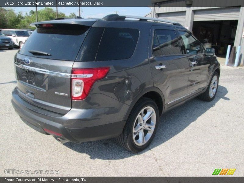 Magnetic / Charcoal Black 2015 Ford Explorer Limited