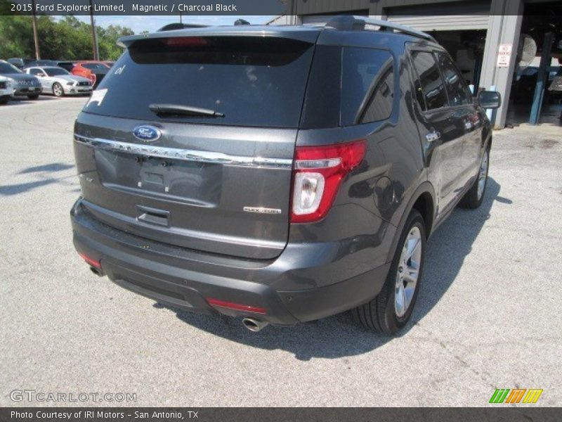 Magnetic / Charcoal Black 2015 Ford Explorer Limited