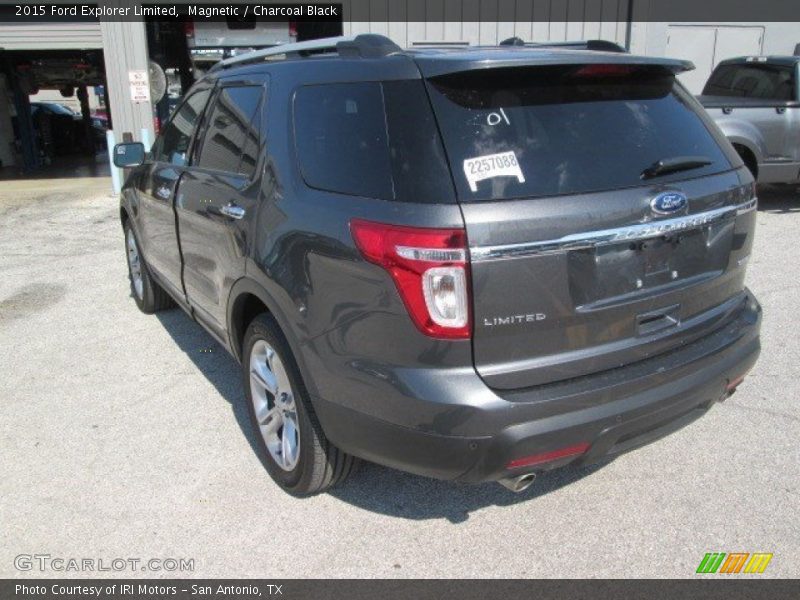 Magnetic / Charcoal Black 2015 Ford Explorer Limited