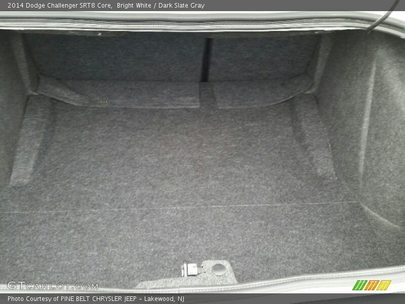 Bright White / Dark Slate Gray 2014 Dodge Challenger SRT8 Core