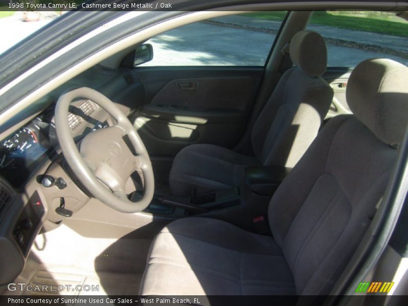 Cashmere Beige Metallic / Oak 1998 Toyota Camry LE