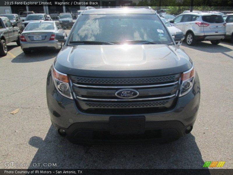 Magnetic / Charcoal Black 2015 Ford Explorer Limited