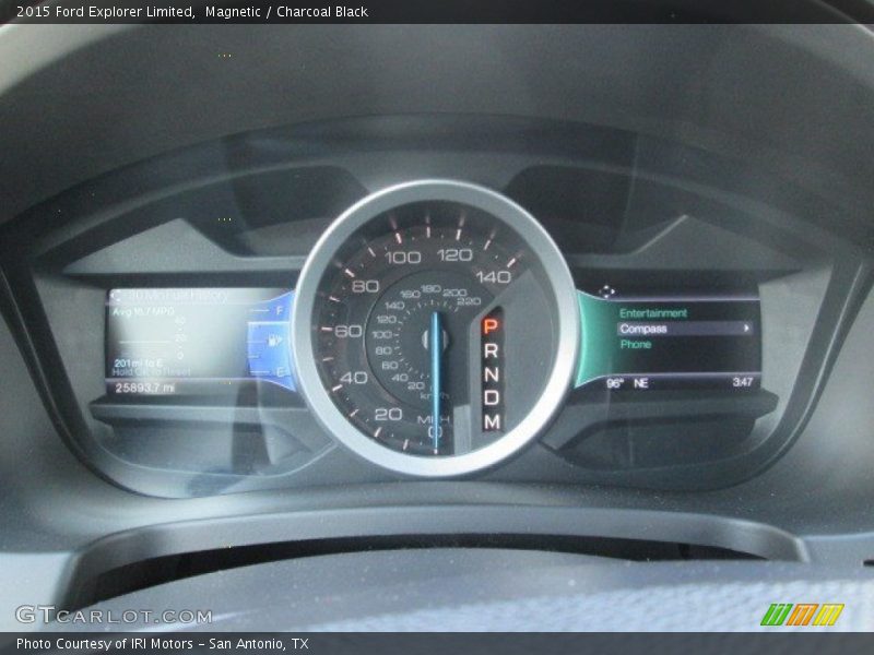 Magnetic / Charcoal Black 2015 Ford Explorer Limited