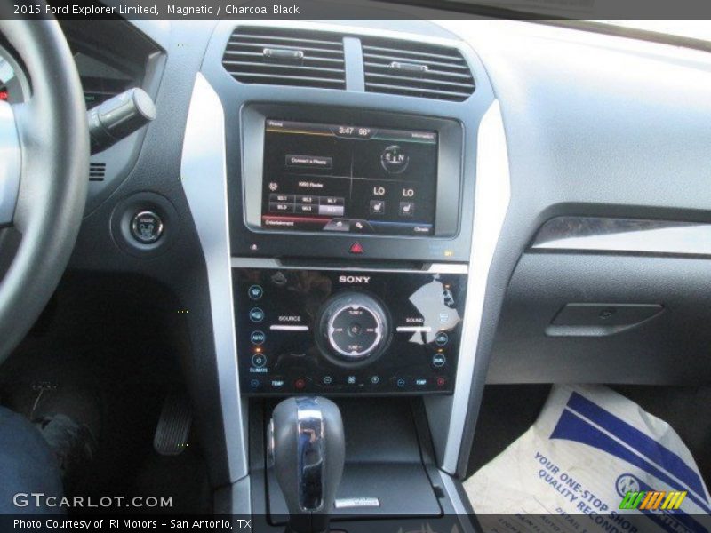 Magnetic / Charcoal Black 2015 Ford Explorer Limited