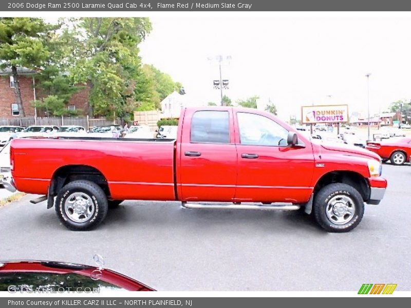 Flame Red / Medium Slate Gray 2006 Dodge Ram 2500 Laramie Quad Cab 4x4
