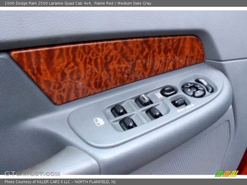 Flame Red / Medium Slate Gray 2006 Dodge Ram 2500 Laramie Quad Cab 4x4