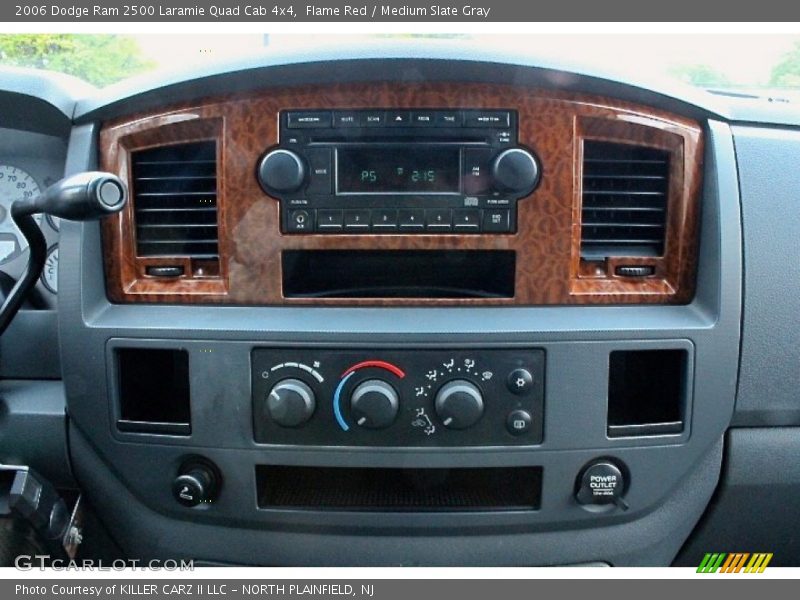 Flame Red / Medium Slate Gray 2006 Dodge Ram 2500 Laramie Quad Cab 4x4