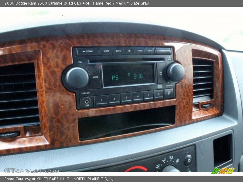 Flame Red / Medium Slate Gray 2006 Dodge Ram 2500 Laramie Quad Cab 4x4