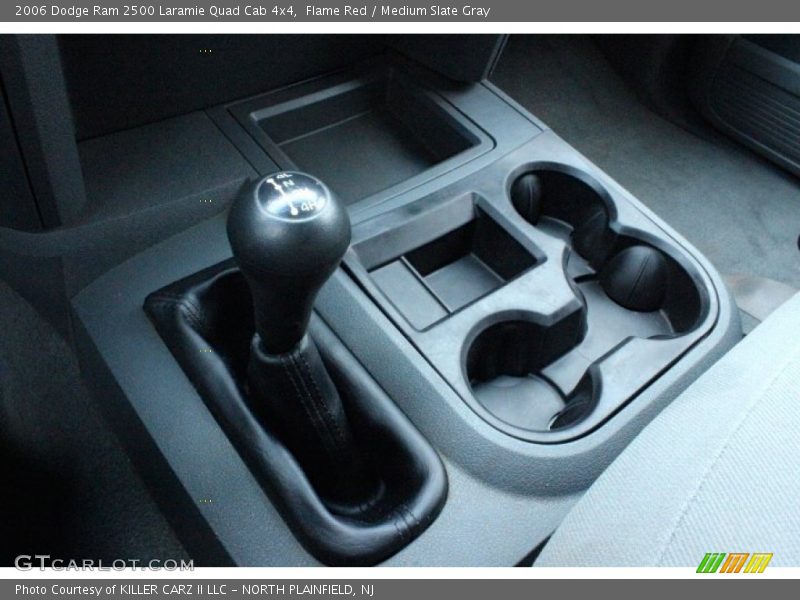 Flame Red / Medium Slate Gray 2006 Dodge Ram 2500 Laramie Quad Cab 4x4