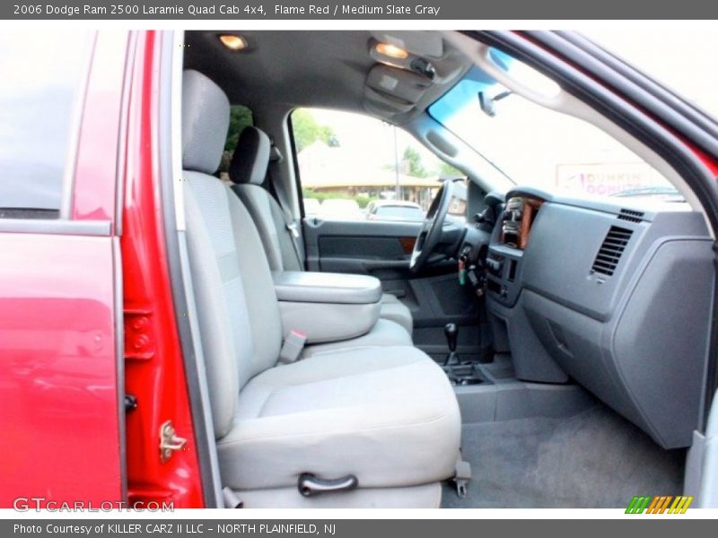 Flame Red / Medium Slate Gray 2006 Dodge Ram 2500 Laramie Quad Cab 4x4