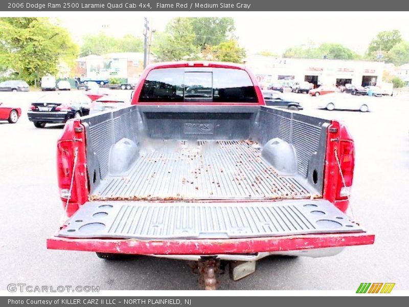 Flame Red / Medium Slate Gray 2006 Dodge Ram 2500 Laramie Quad Cab 4x4