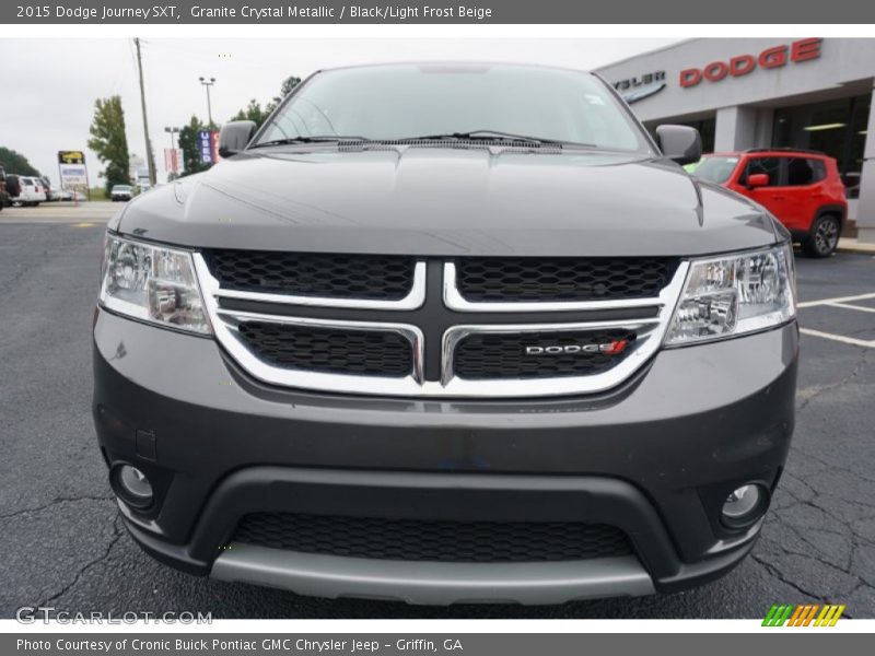 Granite Crystal Metallic / Black/Light Frost Beige 2015 Dodge Journey SXT