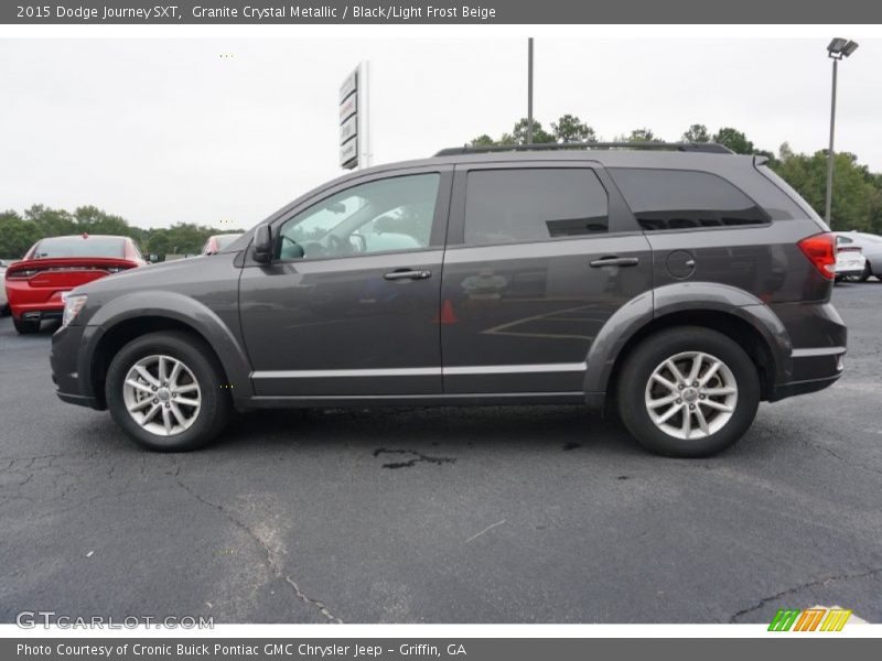 Granite Crystal Metallic / Black/Light Frost Beige 2015 Dodge Journey SXT