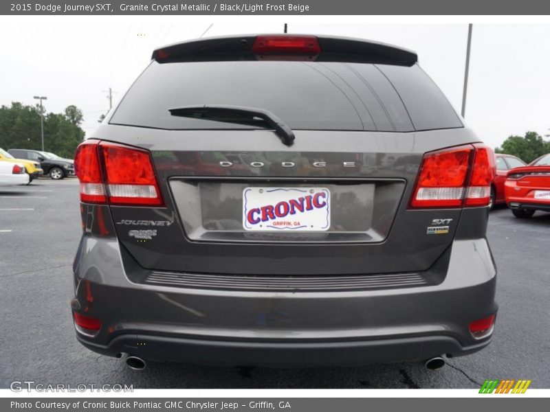 Granite Crystal Metallic / Black/Light Frost Beige 2015 Dodge Journey SXT