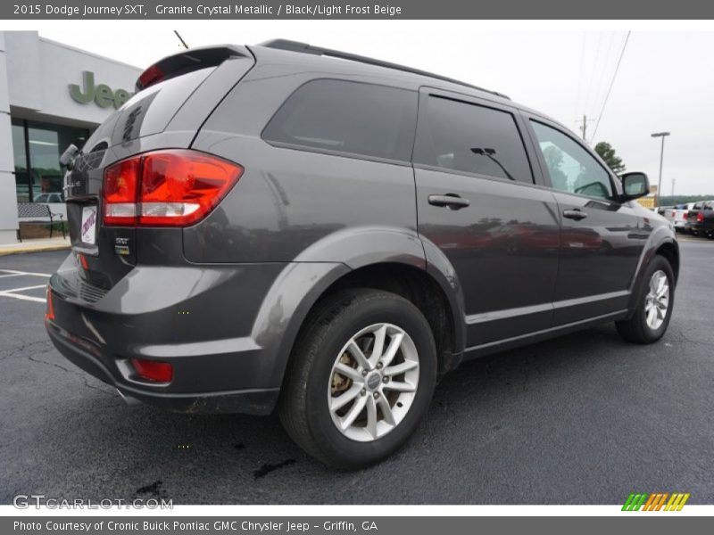 Granite Crystal Metallic / Black/Light Frost Beige 2015 Dodge Journey SXT