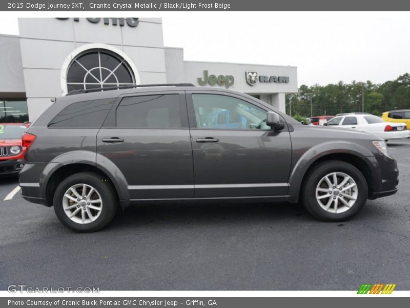 Granite Crystal Metallic / Black/Light Frost Beige 2015 Dodge Journey SXT