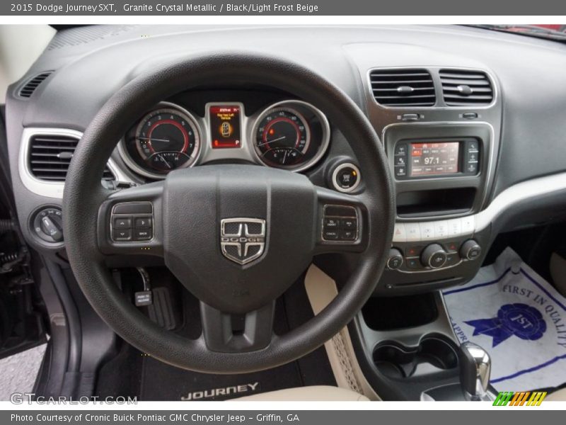 Granite Crystal Metallic / Black/Light Frost Beige 2015 Dodge Journey SXT